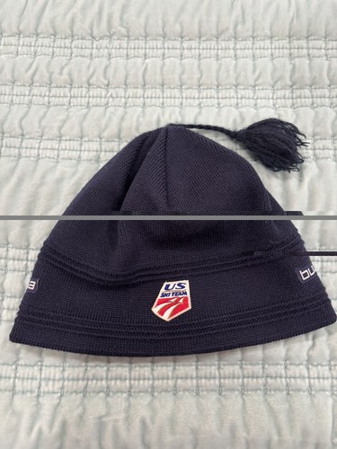 Vintage ski team - us, blue