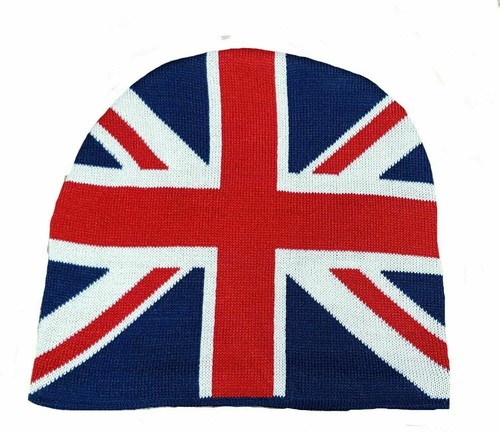 Union jack beanie hat - union,