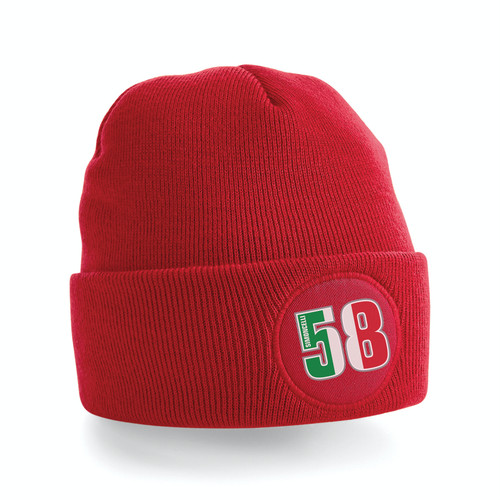 Simoncelli beanie hat marco - simoncelli, 58
