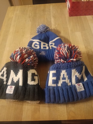 Team beanie bobble hats - gb,