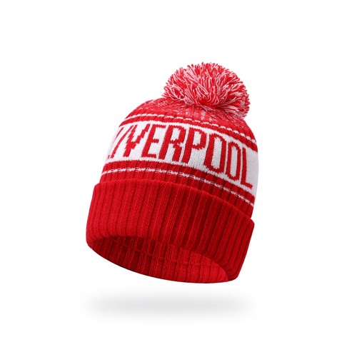 Liverpool team pom beanie - team,